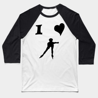 I love inline skating Baseball T-Shirt